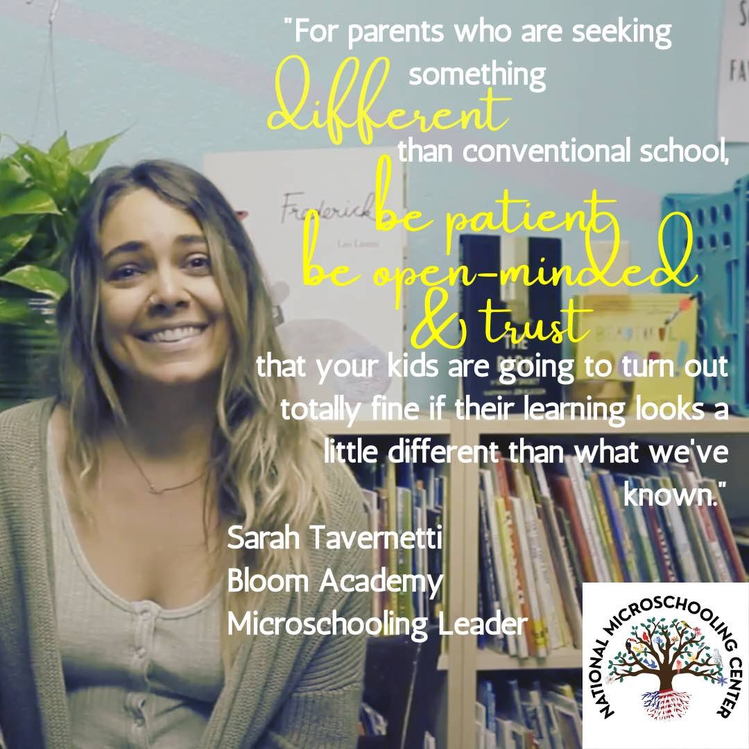 NMC parents who are seeking something different than conventional school, be patient, be openminded, and trust that your kids are going to turn out totally fine if their learning looks a little di