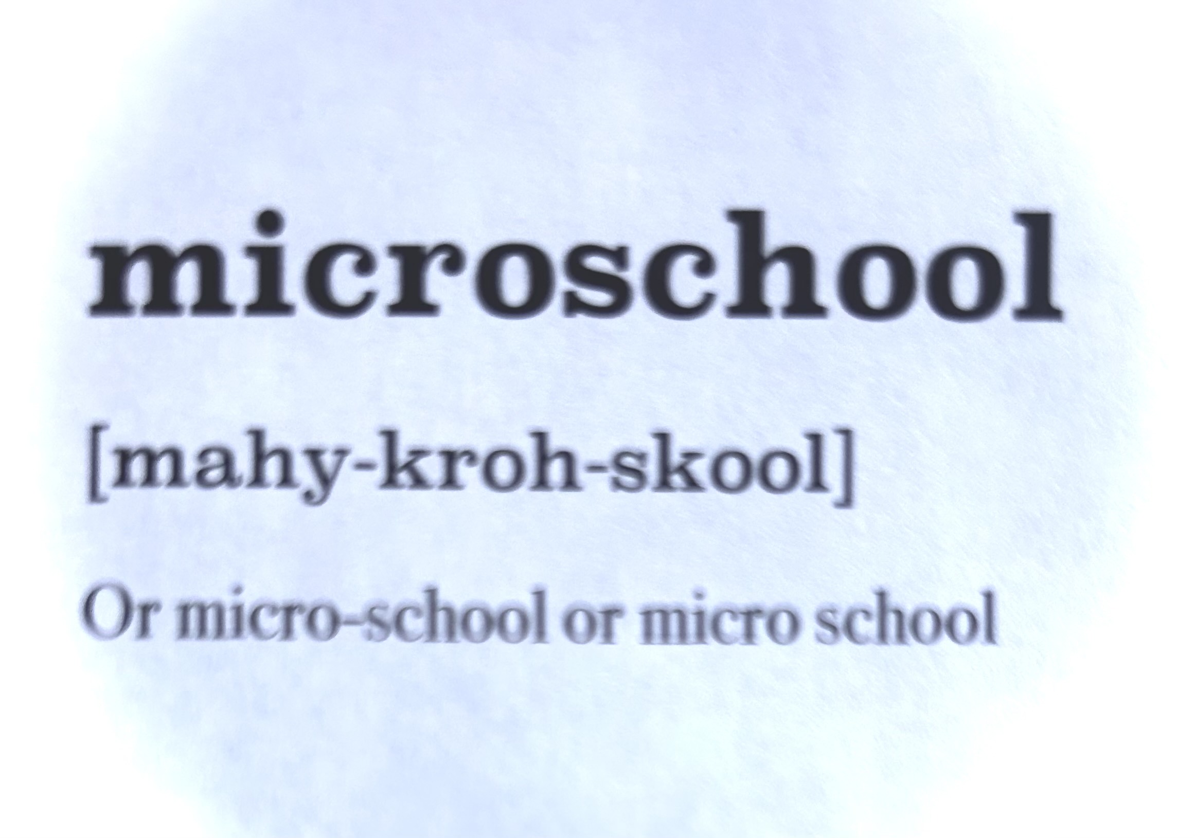 Defining Microschools